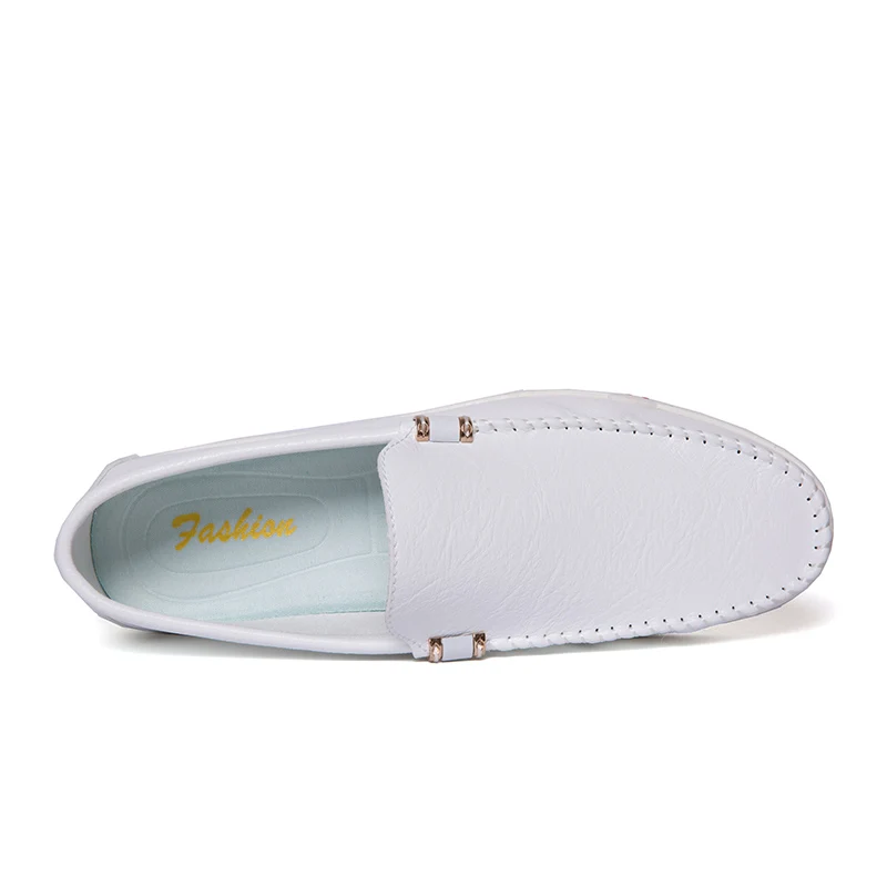 

Spring 2021 Loafers Men Shoes White Black Mens Drive Shoes Fashion Young Casual Loafers Shoe Slip-on Man Flats Footwear