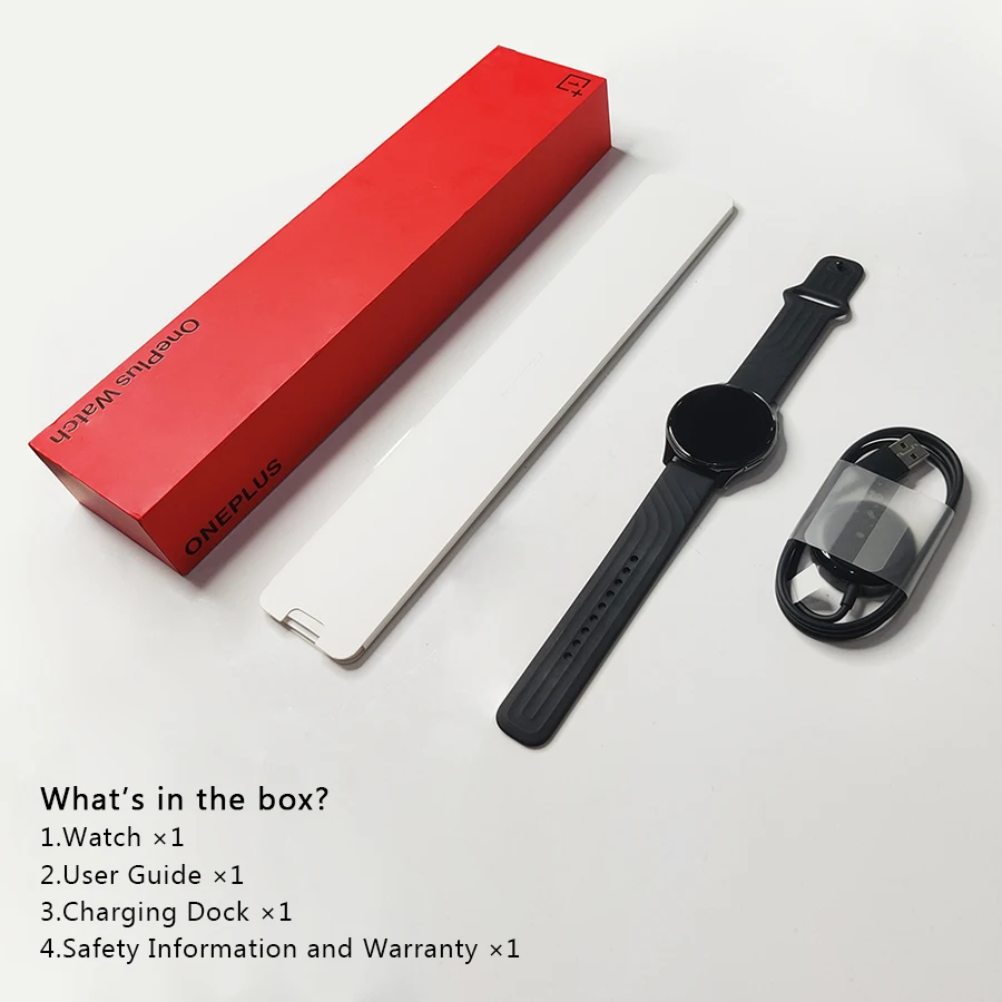 Оригинальные Смарт-часы OnePlus Watch 4 Гб до 14 дней 1 39 дюйма AMOLED GPS 9 9Pro | Электроника