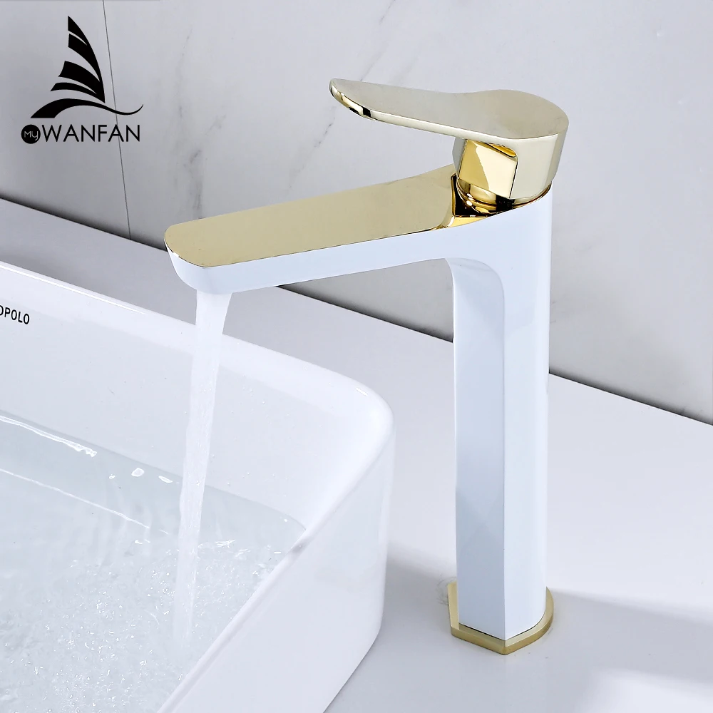 Смесители для раковины с черной и золотой отделкой смеситель кран ванной комнаты