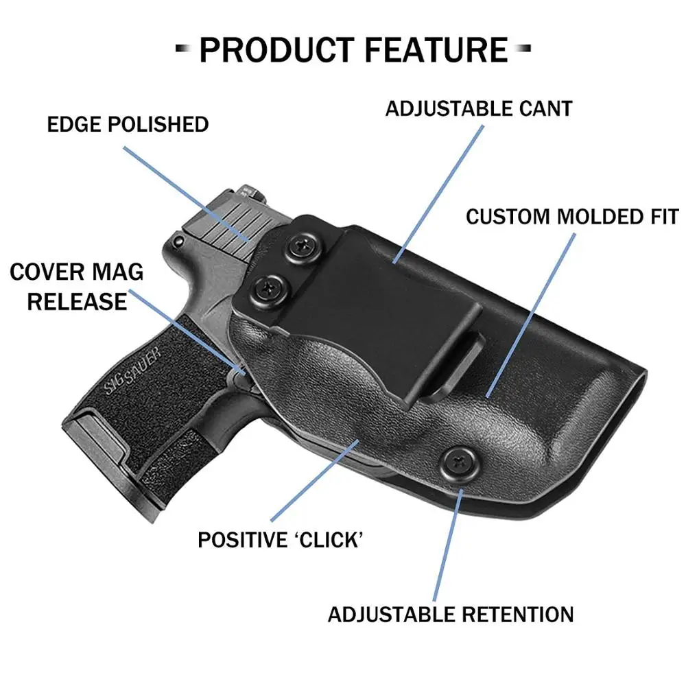 Sig Sauer P365 KYDEX кобура IWB Fit внутренний пояс скрытый для переноски Kydex