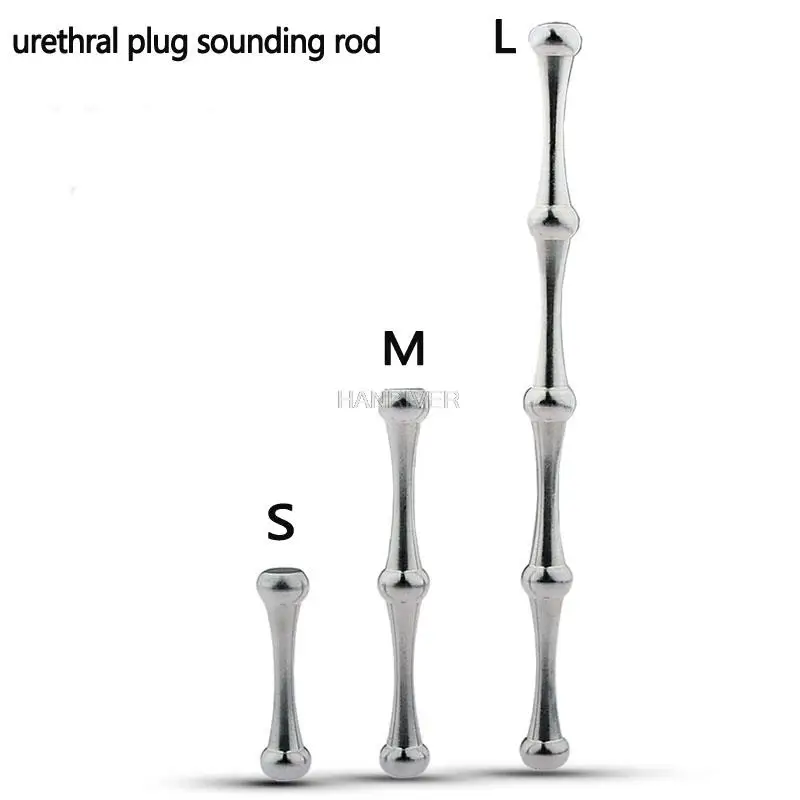 Uretra Masturbator Stainless Steel Urethral Sound Dilator Sounding Plug Dilatador Uretral Plug Penis Insert BDSM Men Sex Toys