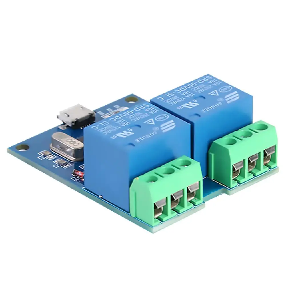 LCUS 2 канала релейный модуль 5В USB Управление переключатель интеллигентая (ый) 10A 250