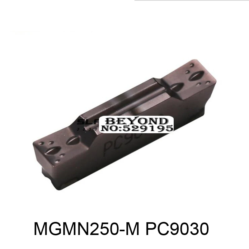 

Original MGMN250-M PC9030 MGMN250 MGMN 250 Two-headed CNC Coated Carbide Inserts Turning Insert for Grooving Facing Tools