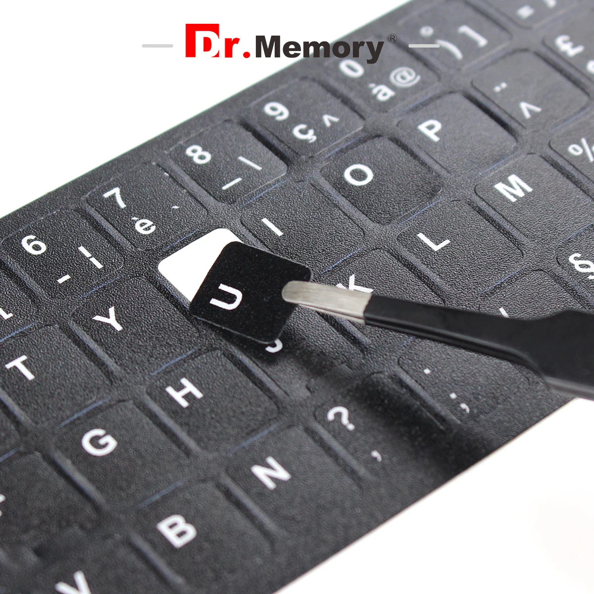 Наклейка на французскую клавиатуру нескользящая раскладка букв для ноутбука