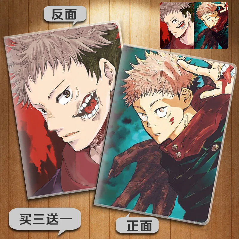 

Jujutsu Kaisen Notebook Itadori Fushiguro Megumi Gojo Satoru Student Jotter School Supplies Notepad Diary Stationery Gift