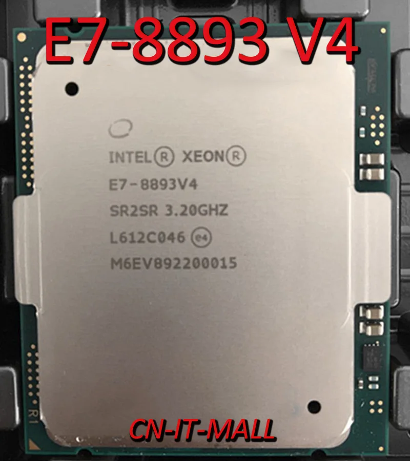 

Pulled E7-8893 V4 Server cpu 3.2G 60M 4Core 8 Thread LGA2011 Processor