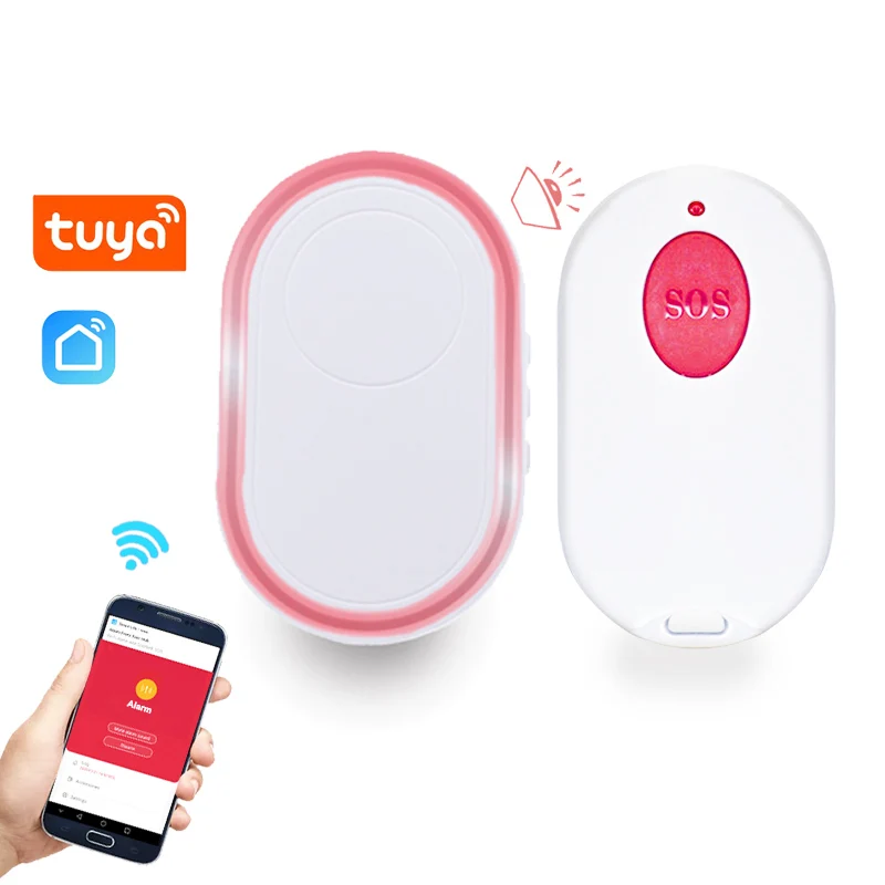 Topvico WI-FI тревожная кнопка для уход за пожилыми людьми RF 433 МГц SOS аварийный