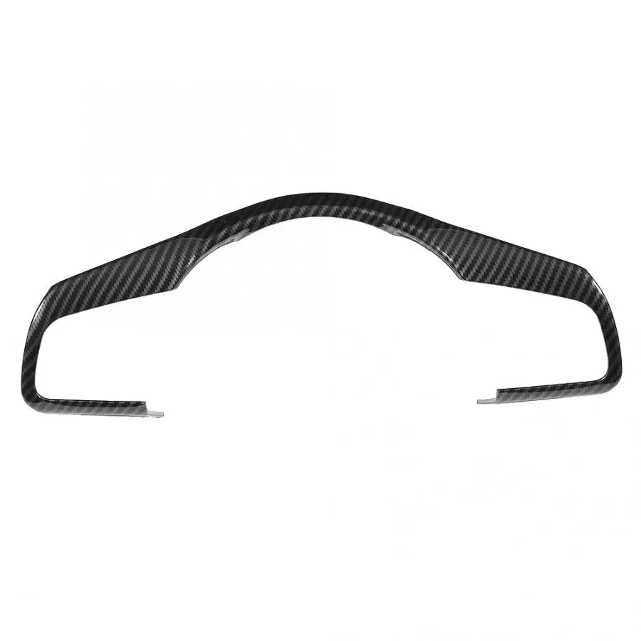 Стильная наклейка на руль автомобиля из углеродного волокна декоративный чехол