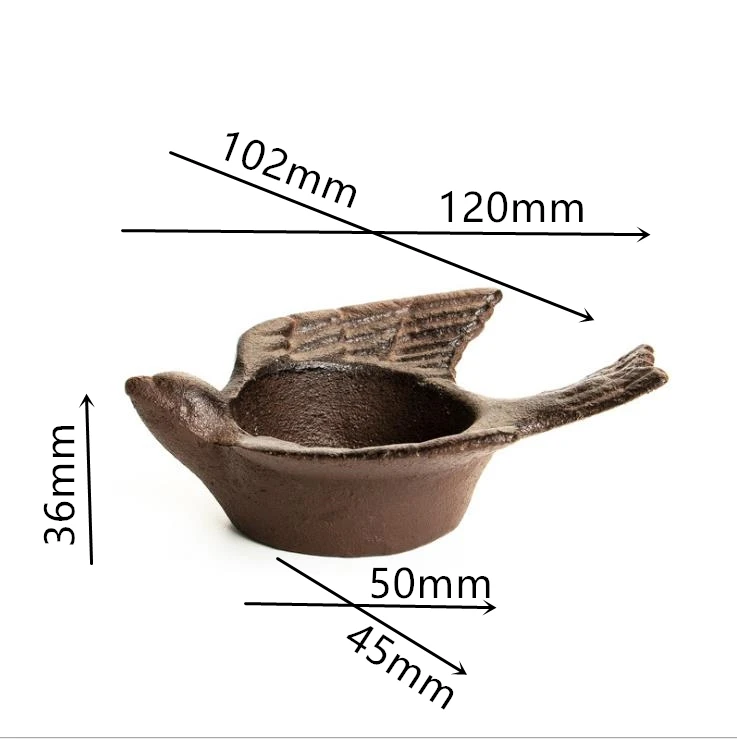 

LCH Винтажный стиль, железный художественный подсвечник, свеча в форме древней птицы, тканевый крючок, уличный крючок, крючок для одежды в древнем стиле