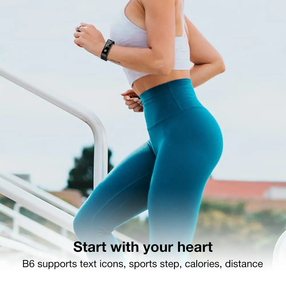 Wireless Earphones Bluetooth Pedometer Headset 2 In 1 Heart Rate Monitor Step Counter Sports Smart Bracelet Health Watch
