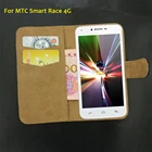6 цветов MTC Smart Race 4G флип-чехол кожаный модный винтажный Роскошный Многофункциональный MTC Smart Race 4G чехол для телефона со слотами для карт