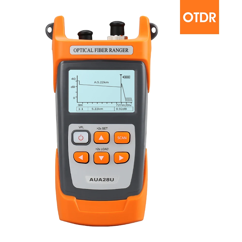 

COMPTYCO AUA28A Handheld OTDR 60km Optical Fiber Ranger Fiber optic cable obstacle detector 1550nm Fiber breakpoint tester