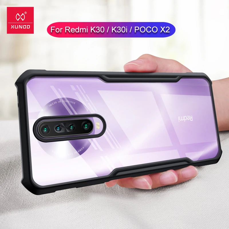 Xundd чехол для телефона Xiaomi Redmi K30 Poco X2 4G 5G гоночные перчатки противоударный мягкий
