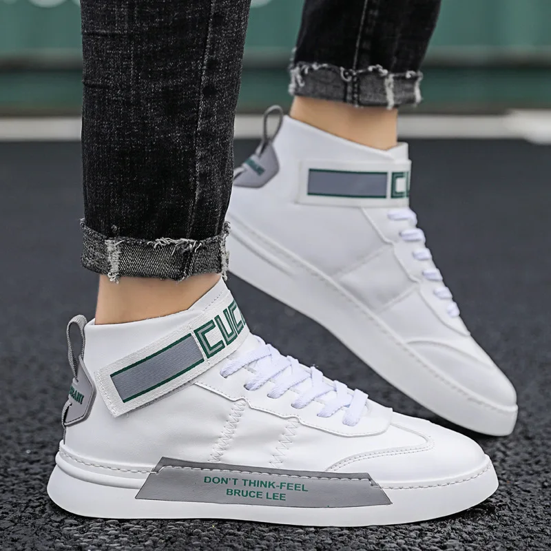 Мужская Спортивная обувь Тренд удобная спортивная легкая мужская ультра белый