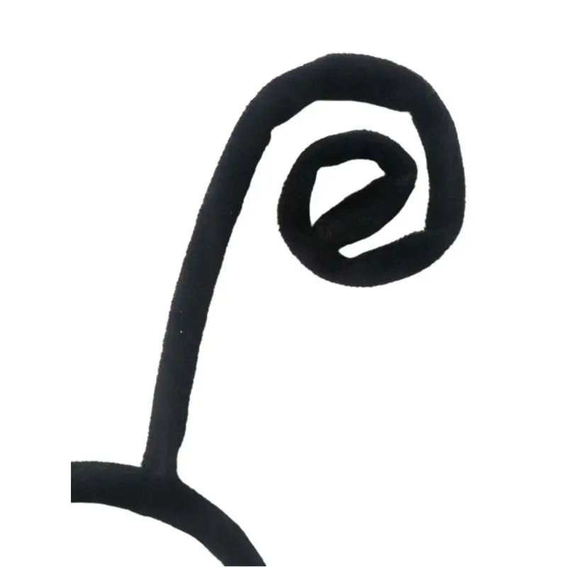 Обруч для волос с антенной взрослых и детей длинное бархатное украшение в виде