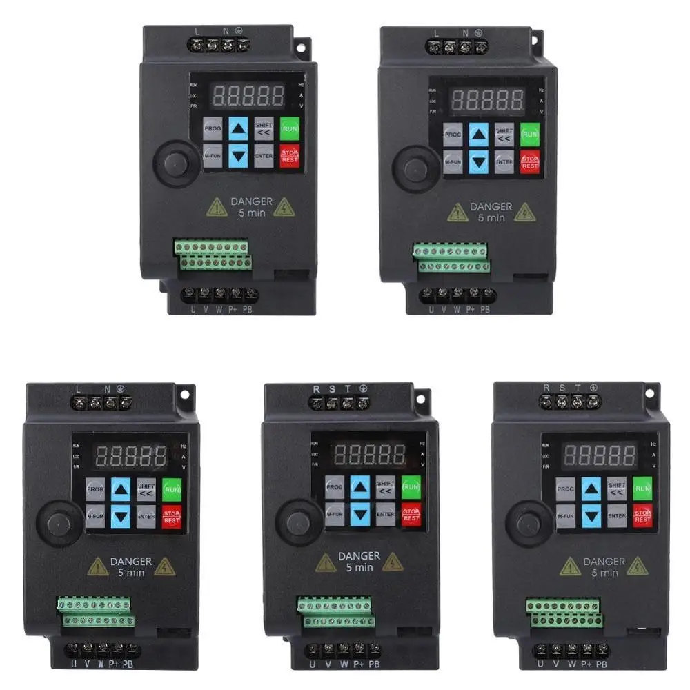 Преобразователь частоты переменной SKI780 Mini VFD 220 В/380 В 0 75/1 5/кВт 3 фазы для