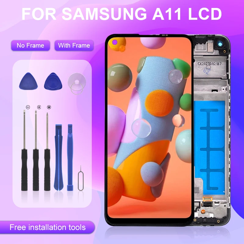 Catteny акция для Samsung Galaxy A11 LCD A115M A115A сенсорная панель стекло дигитайзер A115 дисплей в