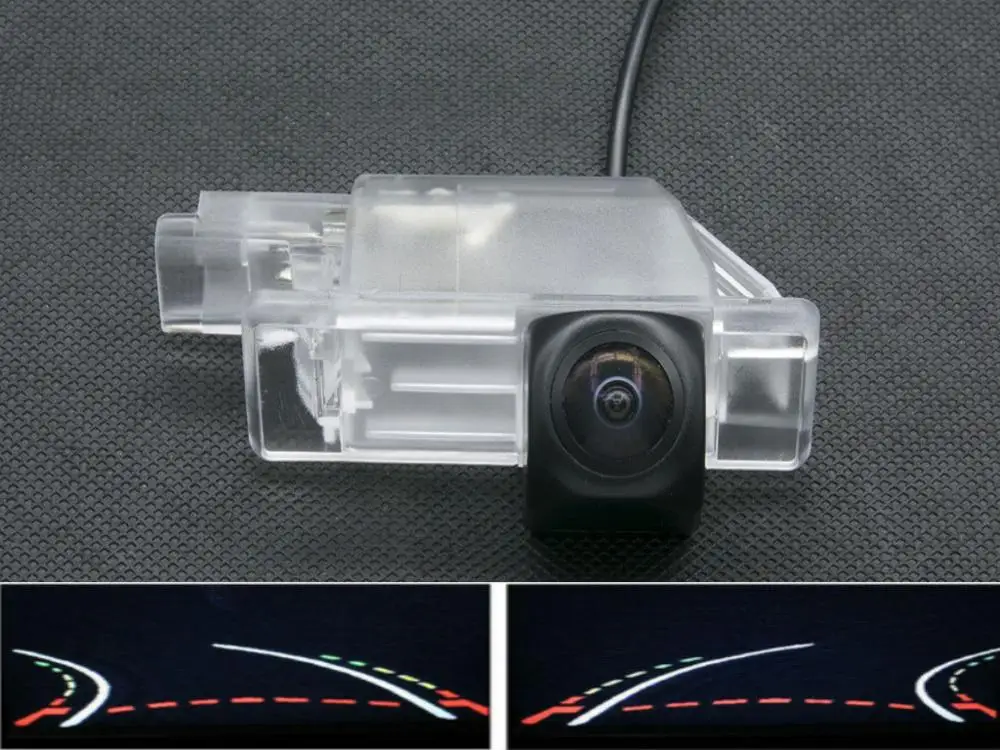 

Fisheye Starlight Car Rear View Camera Trajectory Tracks Reverse Camera Night Vision For Peugeot 301 308 408 508