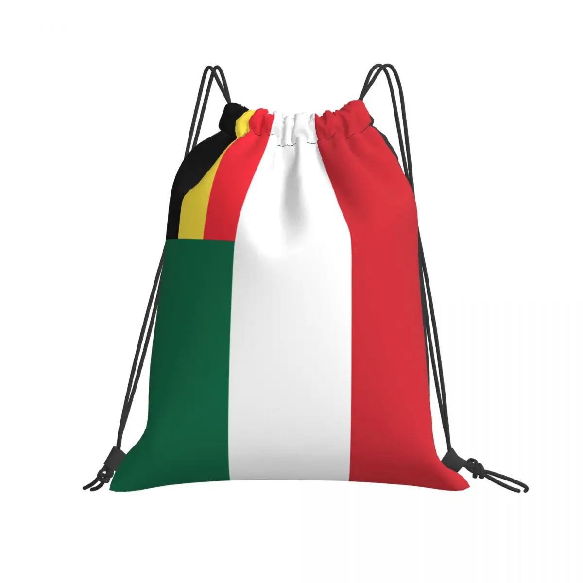 

Drawstring Bags Gym Bag Belgian Legion Flag Novelty Backpack Belgian Rucksack Funny Novelty