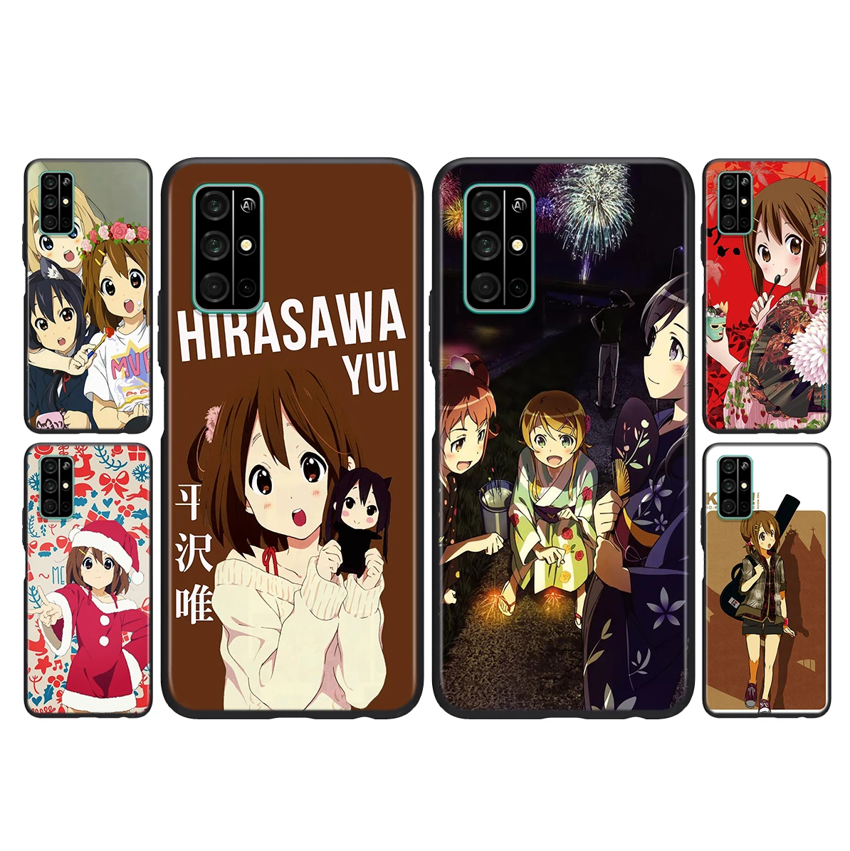 

Silicone Cover K on! Hirasawa Yui Anime For Huawei Honor 30i 10X 30S 9A 9S 9X 30 9C 20 20S V20 10i 10 7C Pro Lite Phone Case