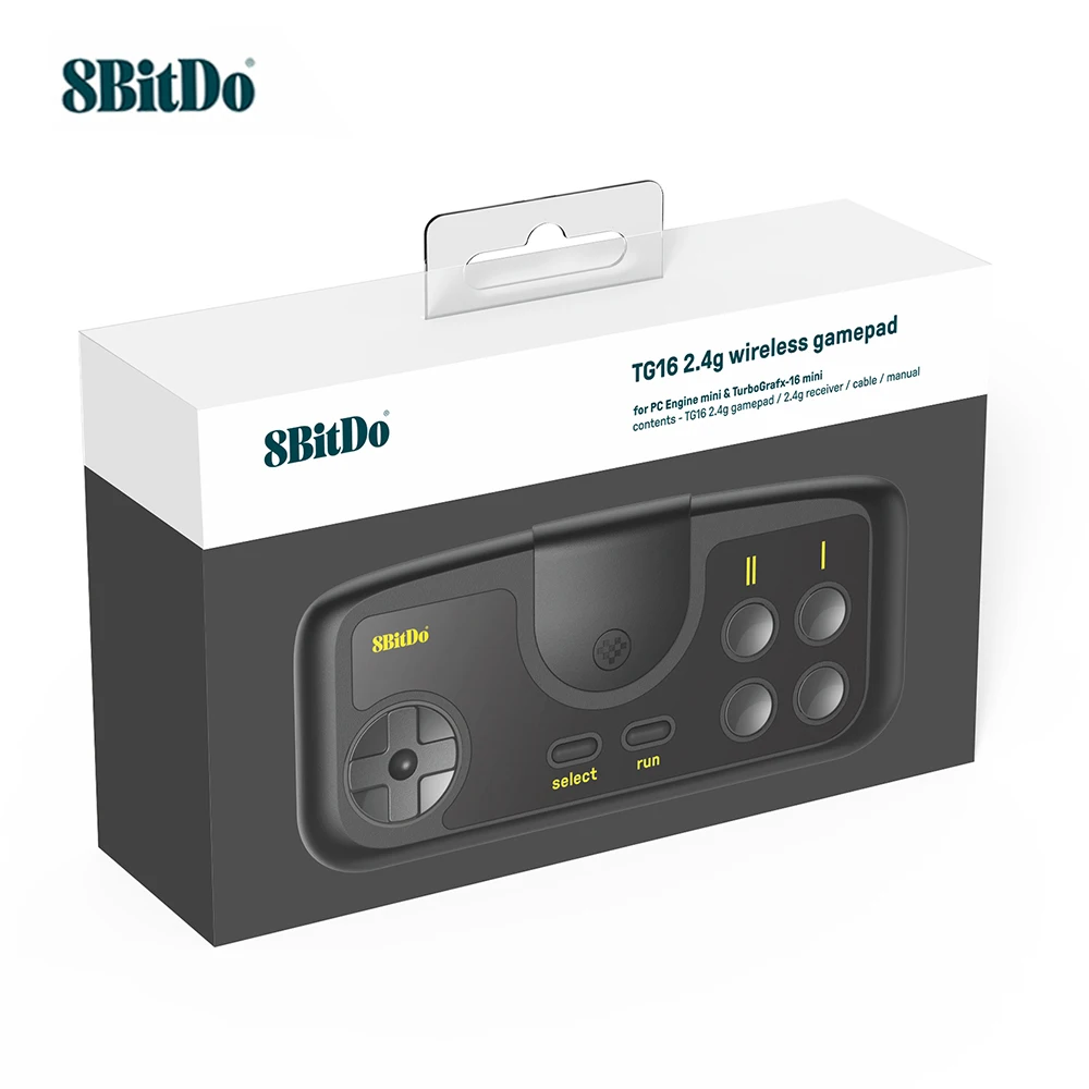 Беспроводной геймпад 8bitdo PCE Core 2 4G для двигателя ПК мини компьютера|Геймпады| |