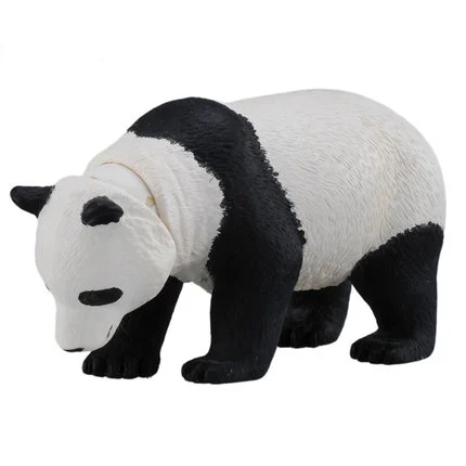 

pandas animals model toy Plastic Toy Children's Cognitive Models Of Wild Giant Panda Animal Simulated Cute Adorable Pandas