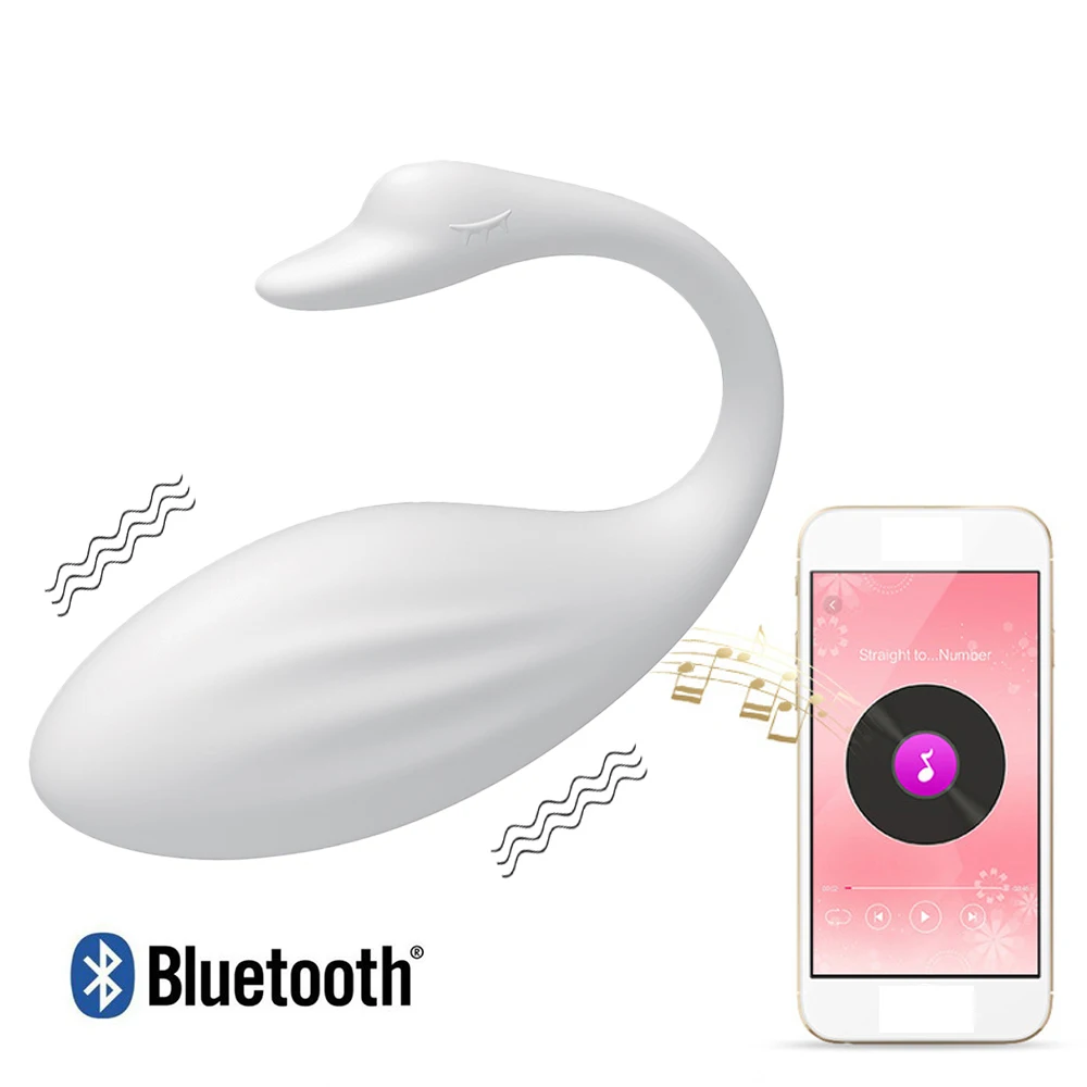 Bluetooth беспроводной дистанционный Вибрационный прыжок яйца для женщин G-spot Клитор
