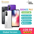 Смартфон GIONEE P61, 6,8 дюйма, HD, IPS, Android 11, Восьмиядерный Helio P60, 4 Гб ОЗУ, 128 Гб ПЗУ, сотовые телефоны, задняя камера 13 МП, ма