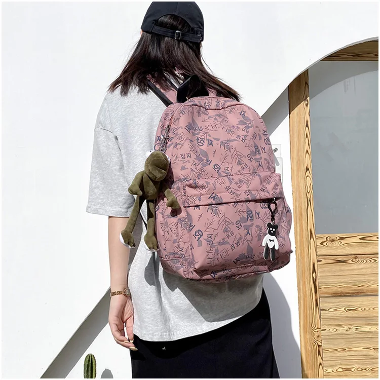 

2830 Студенческая классная сумка для колледжа, простой рюкзак, женский новый рюкзак 2021