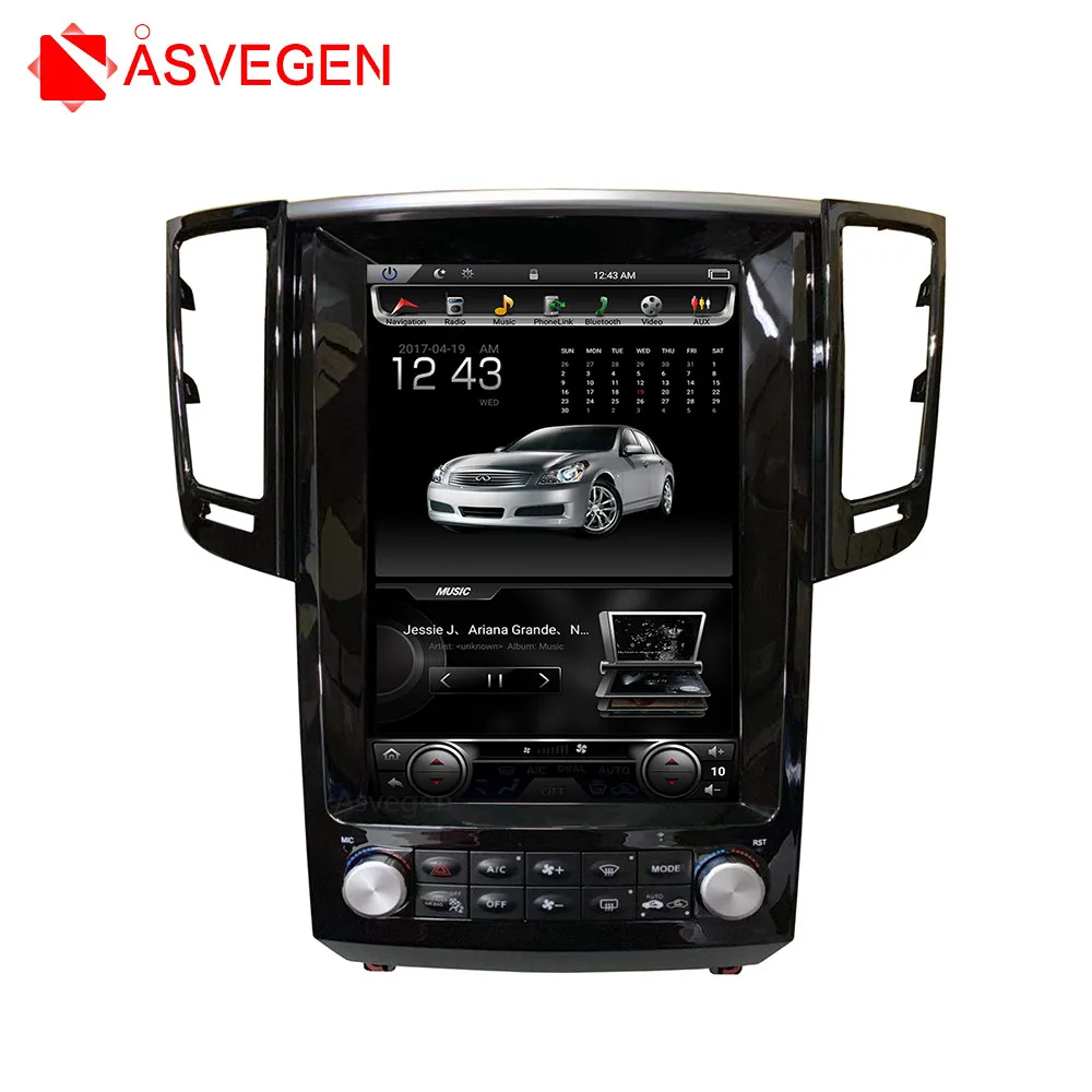 

Car Multimedia Player For Infiniti FX37 Vertical Screen Android 7.1 Quad Core 12.1 inch Car Multimedia DVD Player Stereo Radio