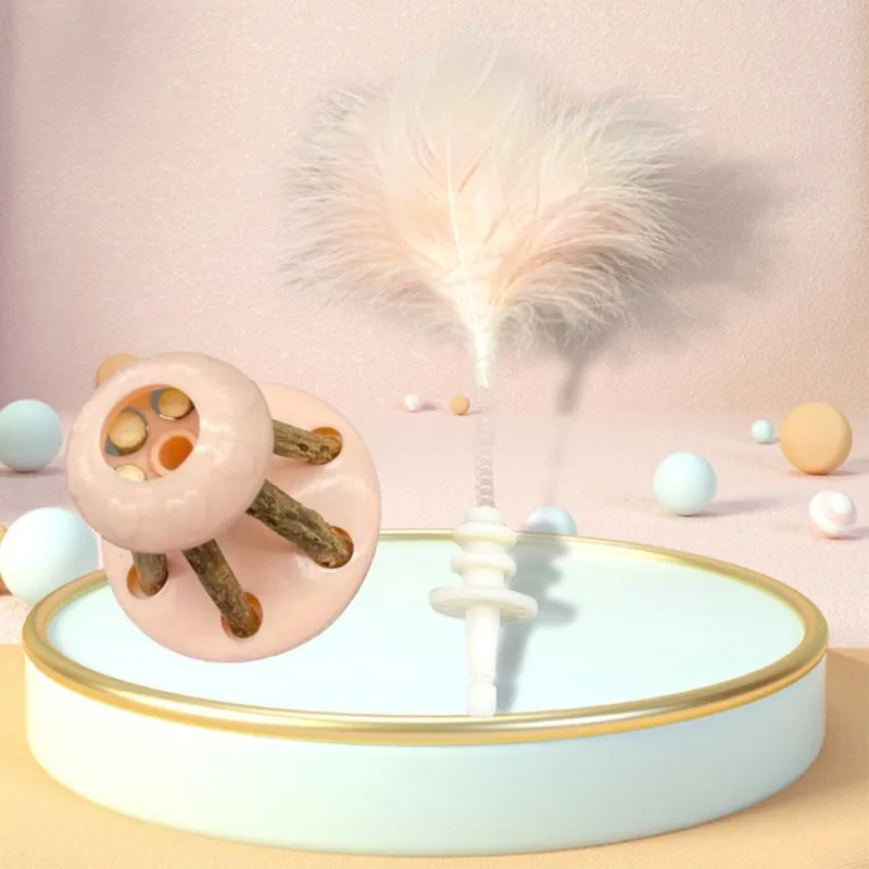 

Cat Toy Funny Cat Sticks Leakage Educational Toy creative tumbler toys with catnip detachable assembly