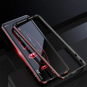 for oppo reno 10x zoom case metal frame double color aluminum bumper protect cover for oppo reno 10x zoomoppo reno case free global shipping
