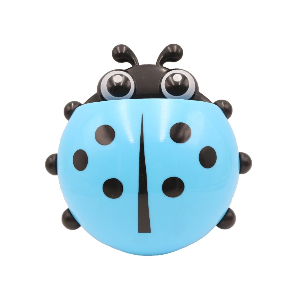 Горячая Распродажа держатель для зубных щеток на присоске божья коровка зубная