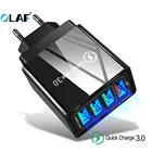 OLAF Быстрая зарядка 3,0 USB зарядное устройство для iPhone X 4 порта адаптер зарядное устройство для Samsung A50 A70 48 Вт QC 3,0 быстрое зарядное устройство