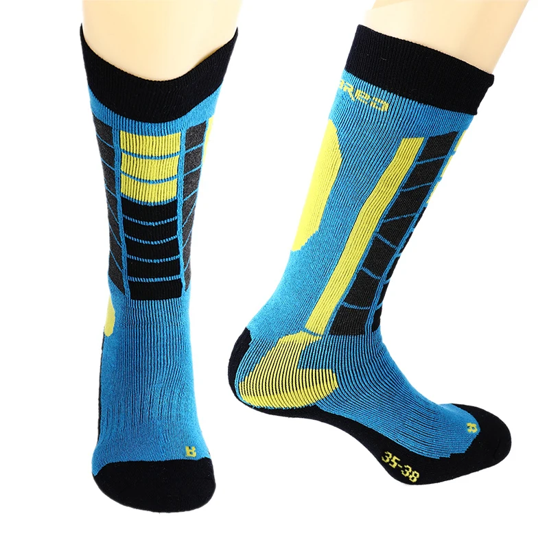 Спортивные носки для сноуборда зимние теплые лыжные термоноски толстые