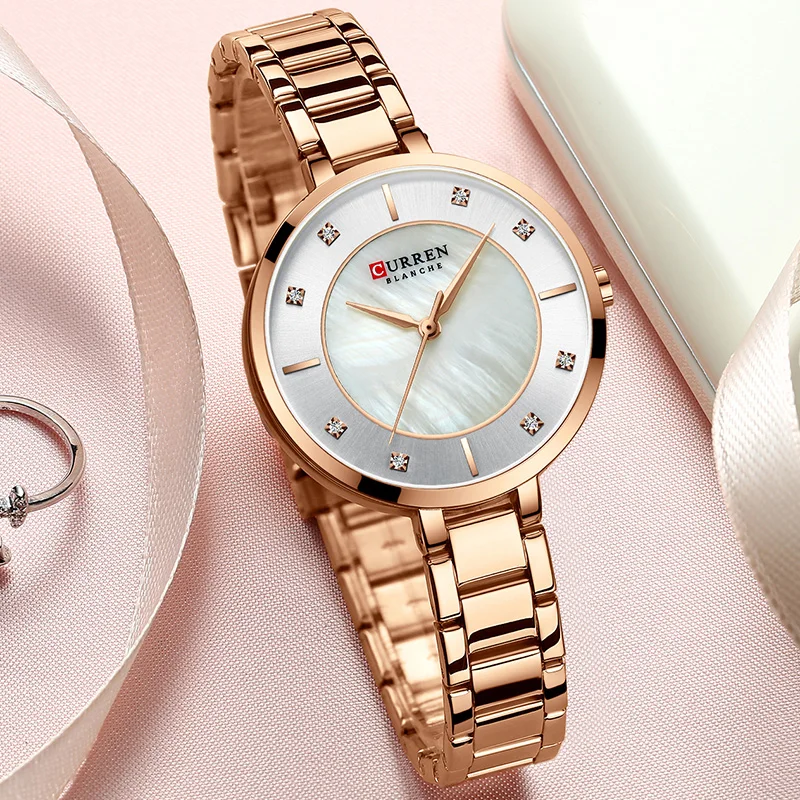 

Woman Watches Rose Gold Top Brand Luxury Watch Women Quartz Waterproof Women's Wristwatch Ladies Girls Watches Clock