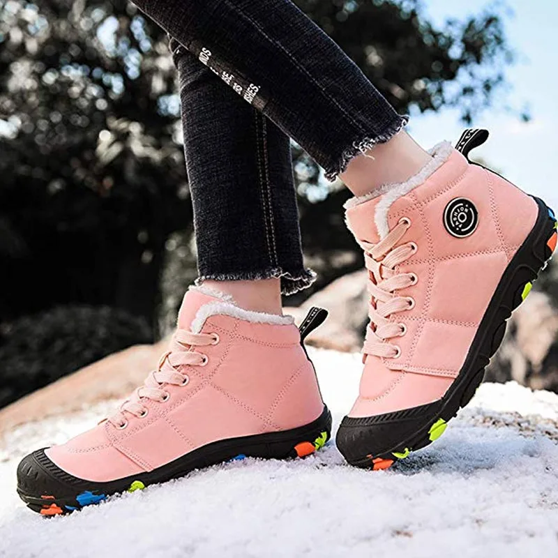 Прогулочная обувь для мальчиков и девочек Зимние ботинки Детская Треккинговая