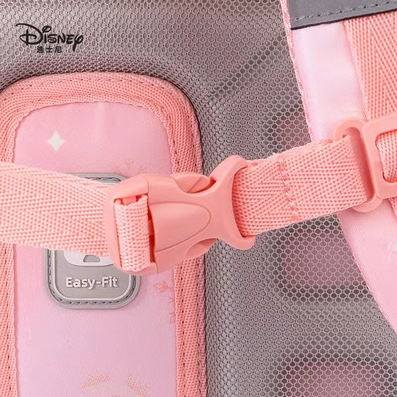 Disney Frozen School Bag For Girls Elsa Anna Primary Student Shoulder Orthopedic Backpack Grade 1-5 Large Capacity Gift Mochila