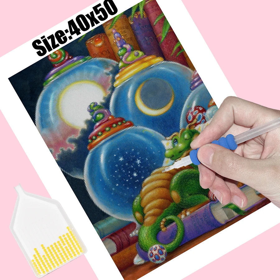 Алмазная 5D картина с квадратными/круглыми стразами вышивка сделай сам мозаика