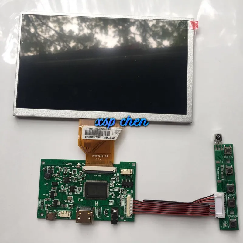 Плата драйвера контроллер ЖК-экрана HDMI для AT070TN90 AT070TN92 V.X ЖК-экран 7DD1 + 1 FPC 800*480 Micro USB