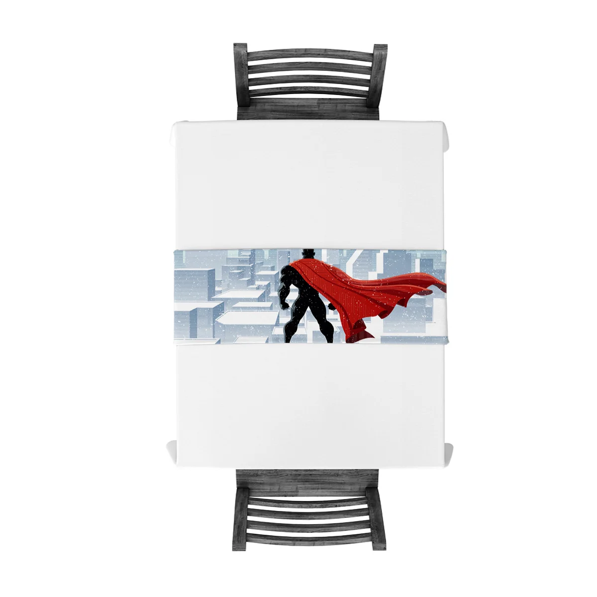 Мужская скатерть с изображением героя для защиты городских столешниц свадьбы