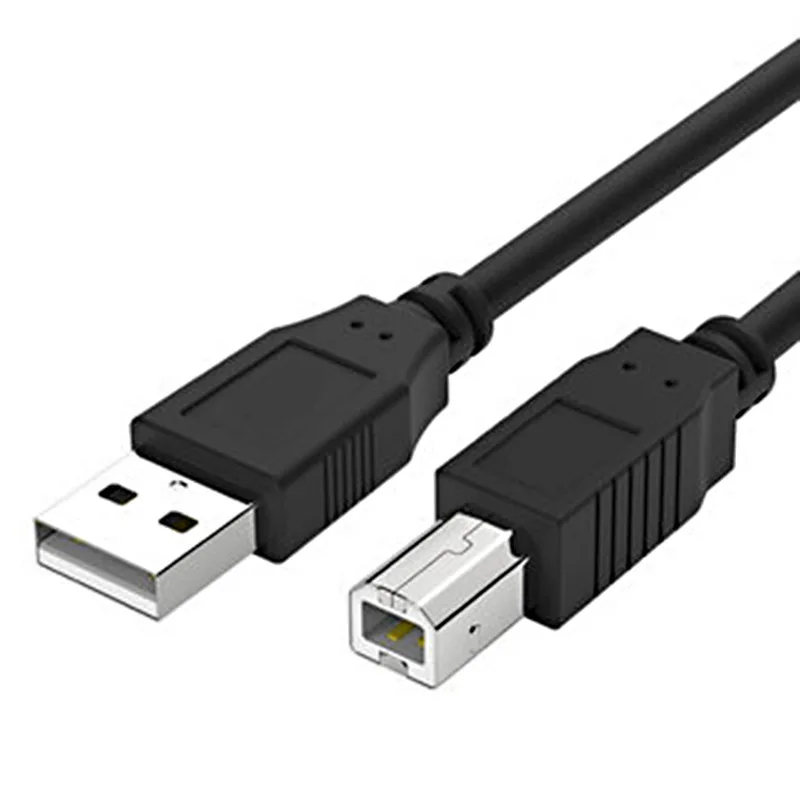 USB 2 0 кабель для принтера со штыревыми соединителями на обоих концах подключения