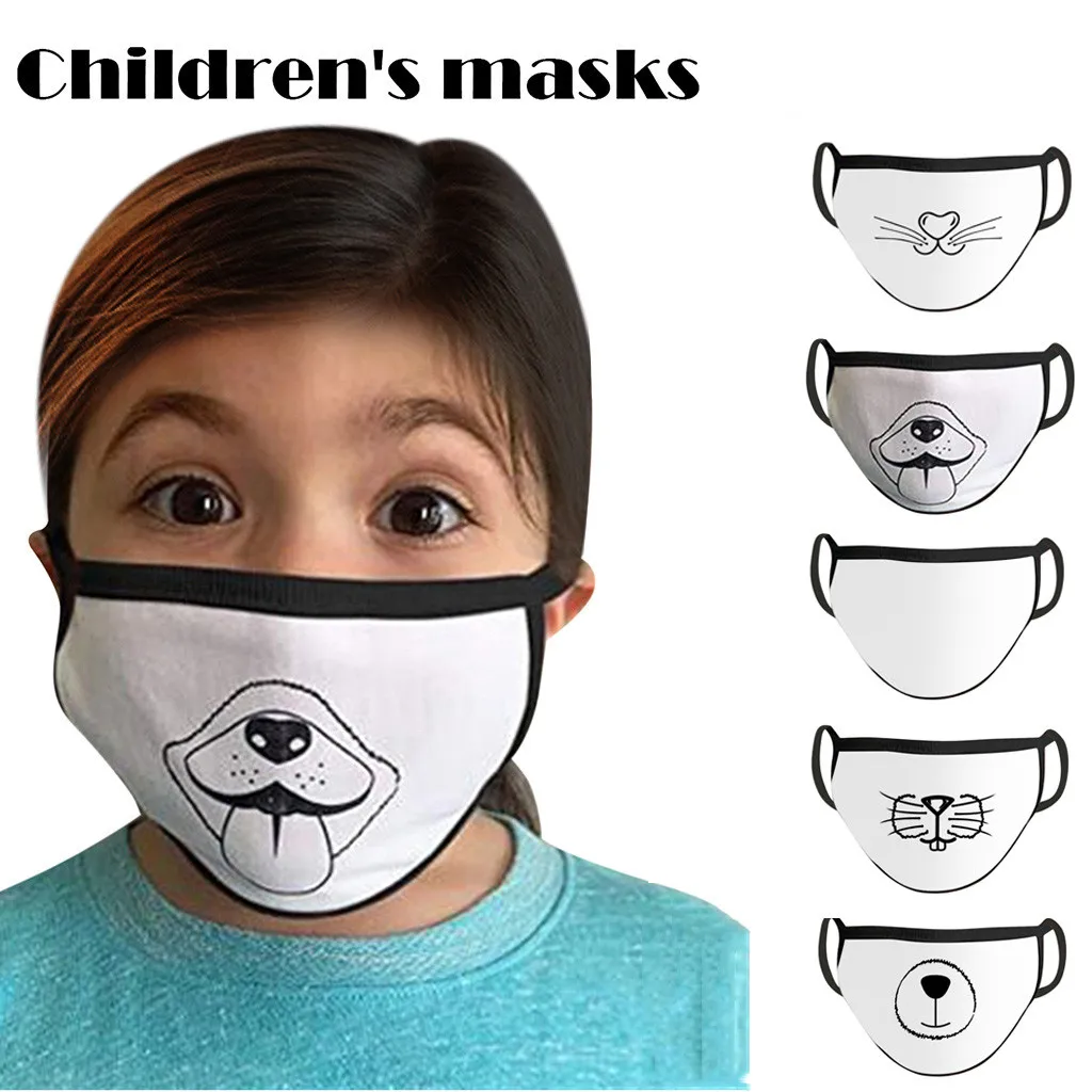 Модная детская маска унисекс моющаяся противопылезащитная для мальчиков и