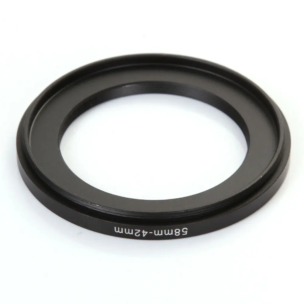 Step Up Ring 58-52 DSLR Camera 58mm Lens to 52mm Filter Cap Hood | Электроника