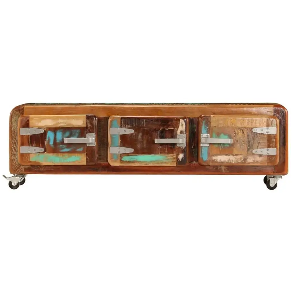 

【USA Warehouse】TV Cabinet 47.2"x11.8"x14.6" Solid Reclaimed Wood