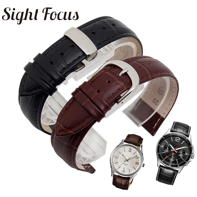 Ремешок для часов Casio запасной браслет мужчин серебристая застежка 18 19 20 21 22 мм |