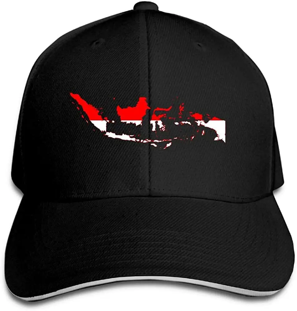 

Flag Map of Indonesia Unisex Trucker Hats Dad Baseball Hats Driver Cap