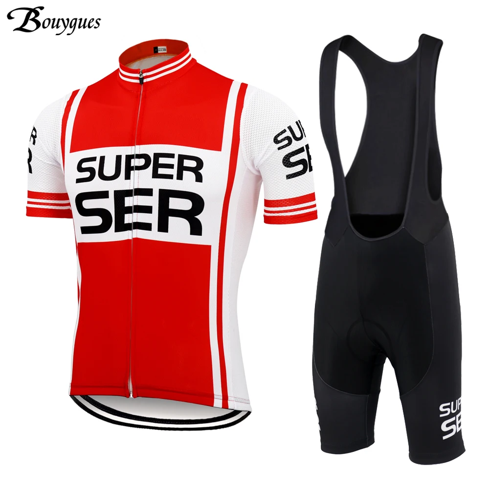 Ретро Классический мужской комплект Джерси для велоспорта с коротким рукавом