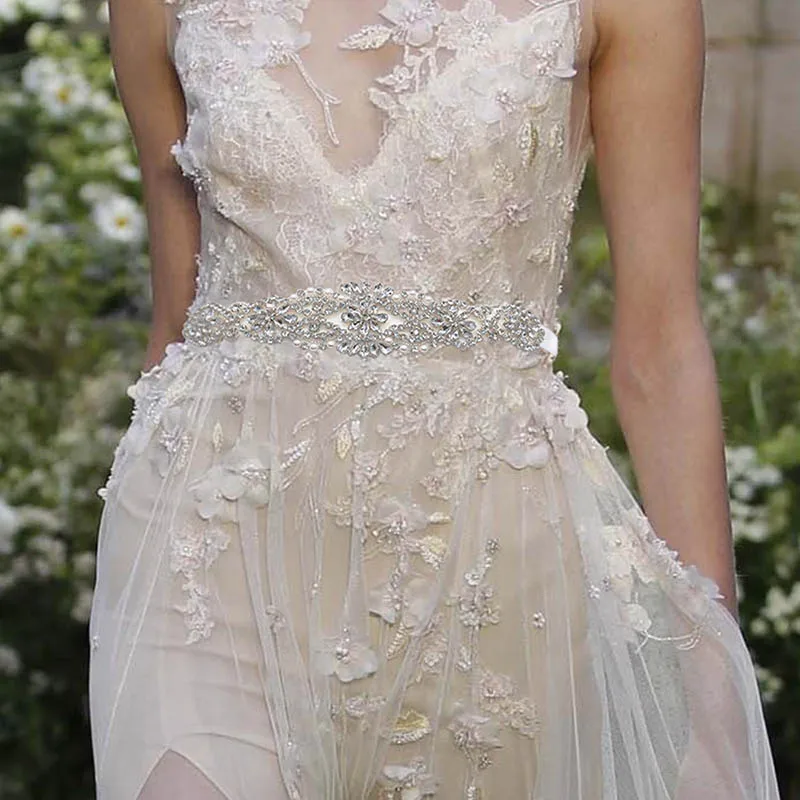 Украшенные драгоценными камнями Свадебные ремни пояс для вечевечерние НКИ