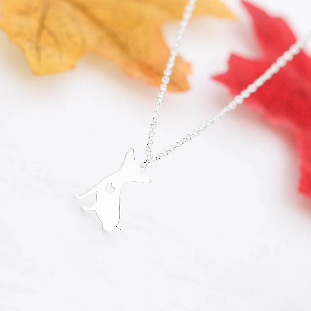 

10PCS Stainless Steel Cute Chihuahua Pet Pendant Necklaces for Women Love Animal Dog Souvenir Collares Jewelry Birthday Gifts